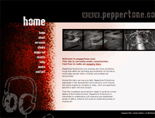 Tablet Screenshot of peppertone.com